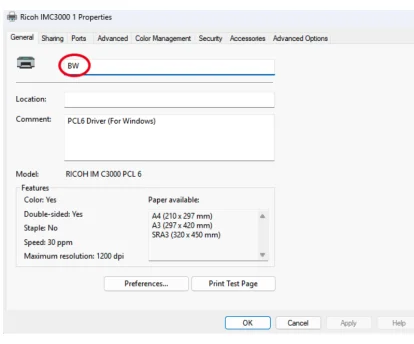Inception - Installing a Printer Driver to Windows 11